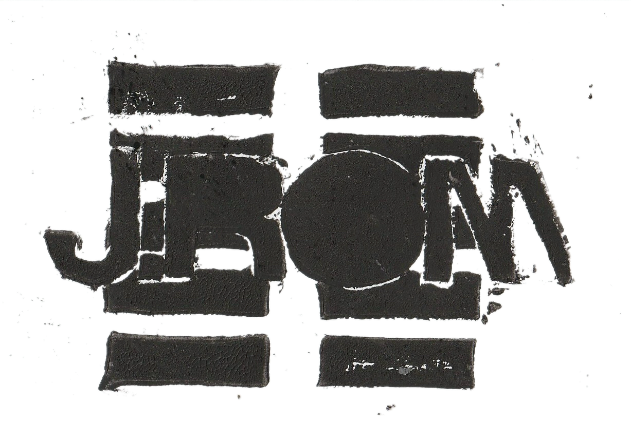 j.rom logo lino scan